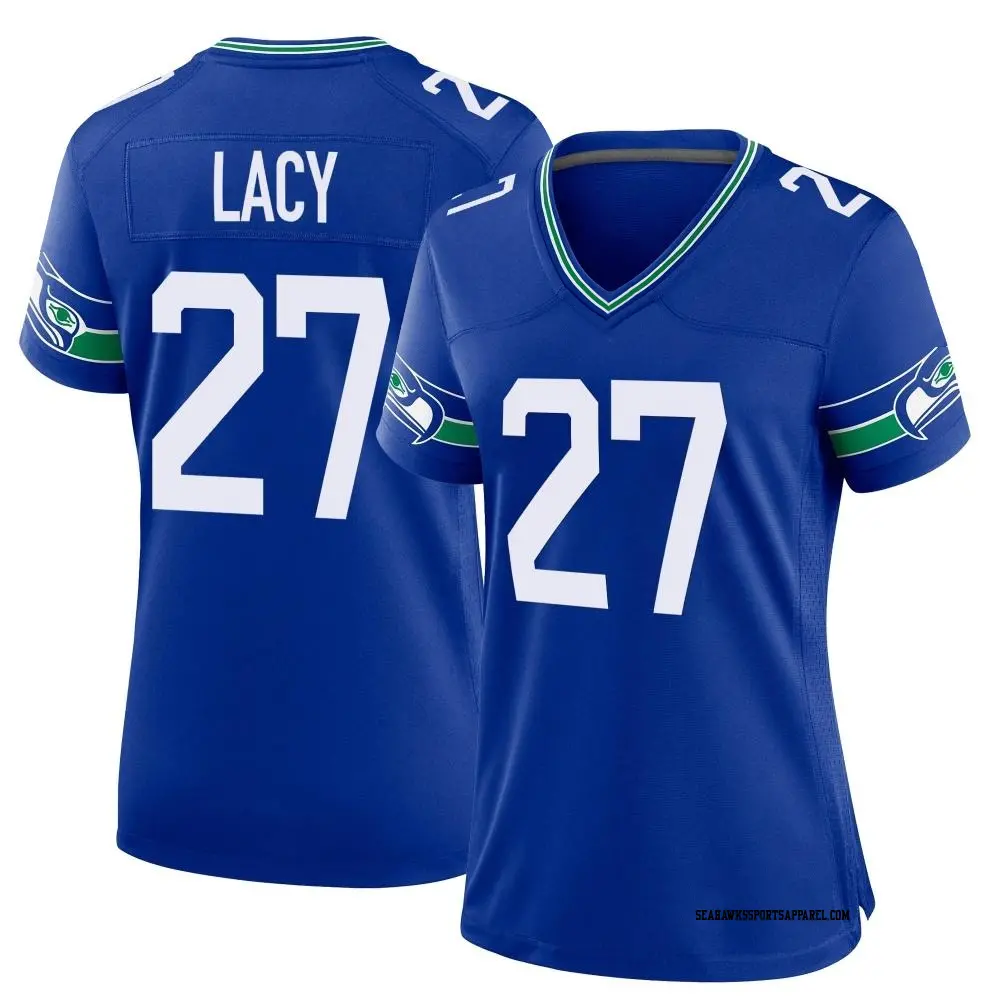 Limited Green Youth Eddie Lacy Seattle Seahawks Color Rush Neon Jersey Seahawks Store